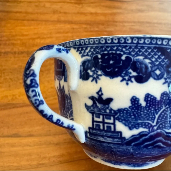 Rare Vintage Kakusa Made In Occupied Japan 1945-1952 Porcelain Tea Cup - Picture 7 of 12